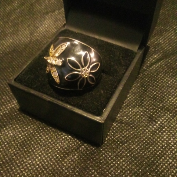 Stainless dragonfly ring - Picture 2 of 10